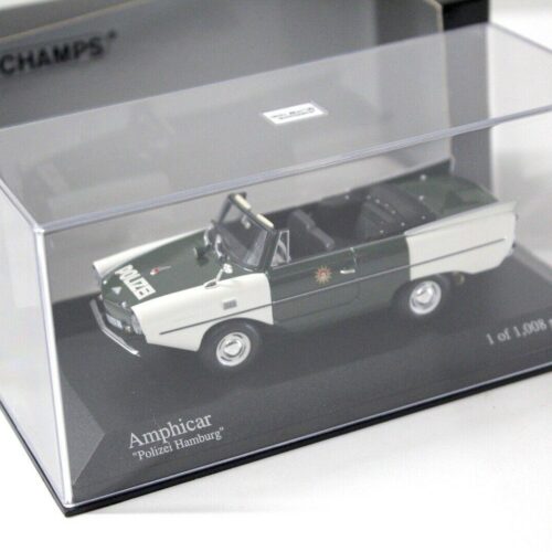 1:43 Minichamps Amphicar 1965 POLIZEI Hamburg