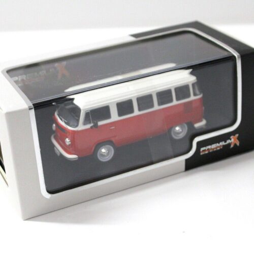 1:43 PremiumX VW T2 Bus Kombi red/ white