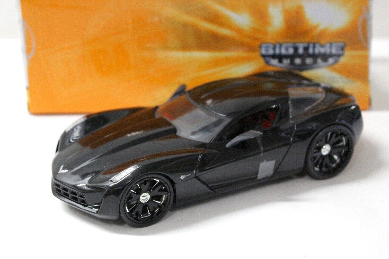 1:24 Jada Chevrolet Corvette Stingray Concept 2009 black