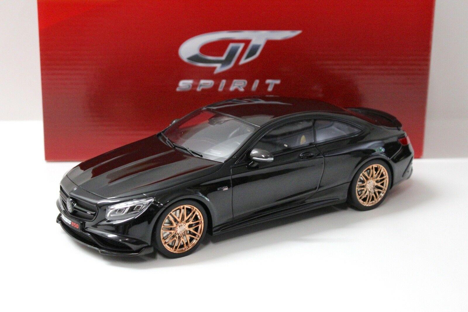 1:18 GT Spirit GT110 Mercedes 850 Brabus 6.0 Biturbo black 2015
