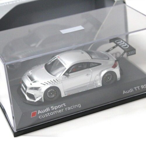 1:43 Spark Audi TT RS VLN Präsentation silver DEALER VERSION