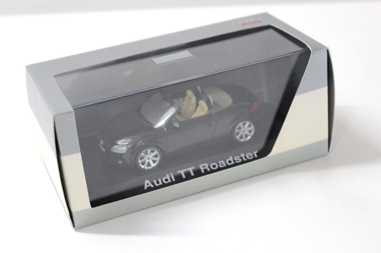 1:43 Schuco Audi TT Roadster Phantom black DEALER VERSION