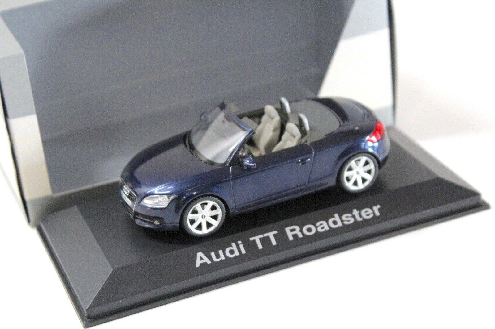 1:43 Schuco Audi TT Roadster Tiefsee blue DEALER VERSION