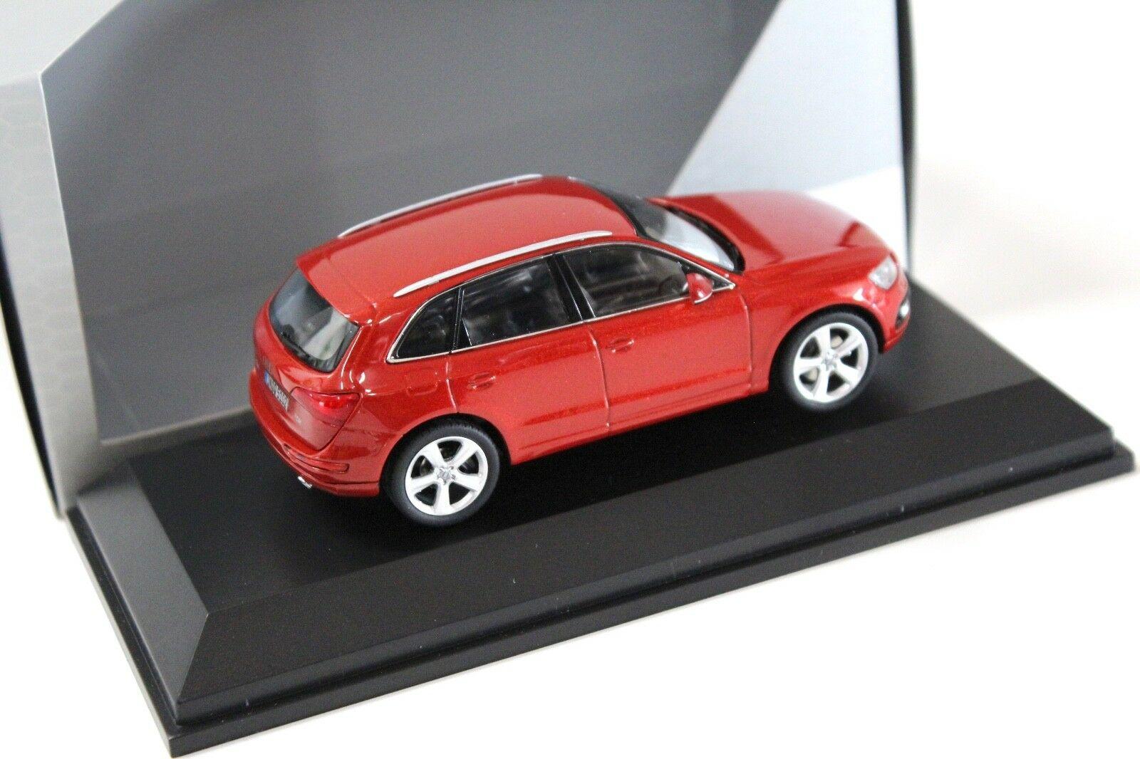 1:43 Schuco Audi Q5 Vulkan red SUV DEALER VERSION