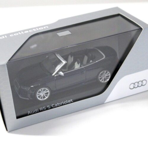 1:43 Minichamps Audi RS5 Cabriolet Estoril blue DEALER VERSION