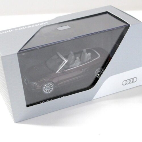 1:43 Norev Audi A5 Cabriolet Shiraz red DEALER VERSION