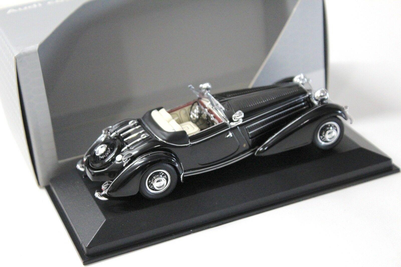 1:43 Minichamps Horch 855 Spezial-Roadster black DEALER VERSION