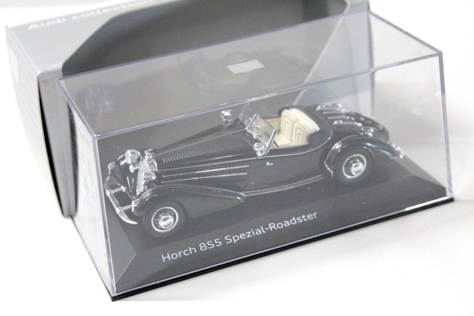 1:43 Minichamps Horch 855 Spezial-Roadster black DEALER VERSION