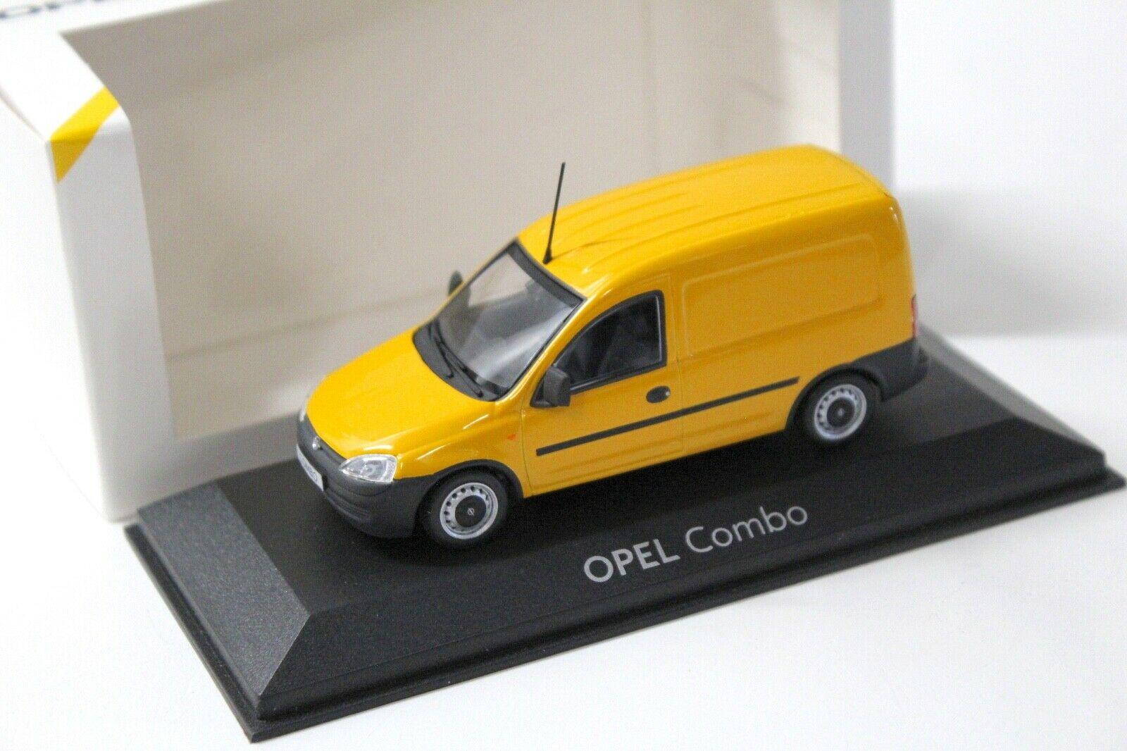 1:43 Minichamps Opel Combo yellow DEALER VERSION