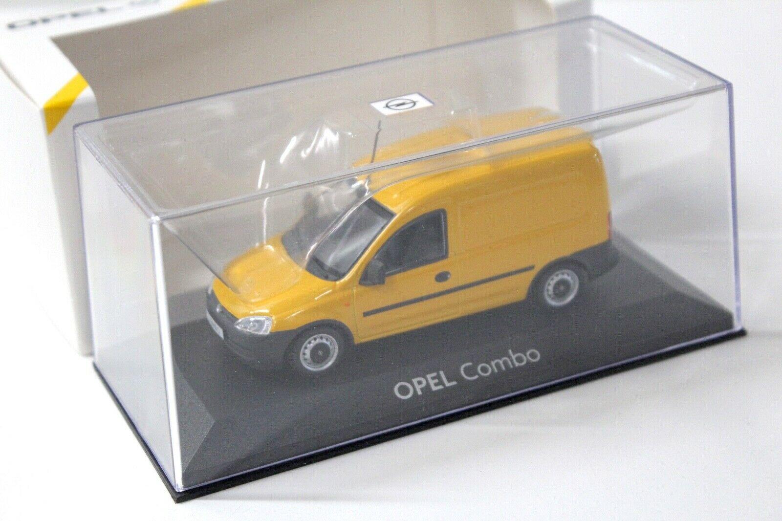 1:43 Minichamps Opel Combo yellow DEALER VERSION