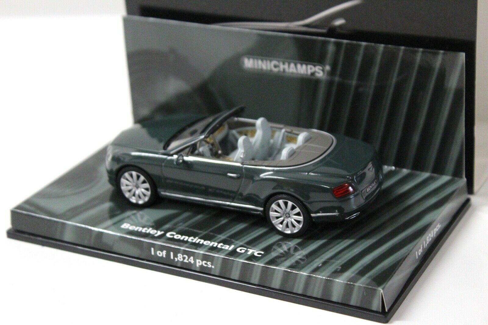 1:43 Minichamps Bentley Continental GTC green 2011