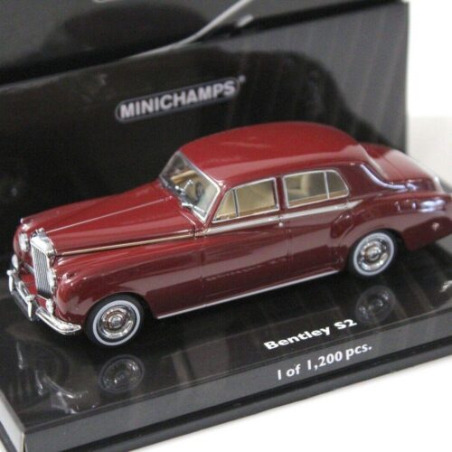 1:43 Minichamps Bentley S2 Standard Saloon 1960 red