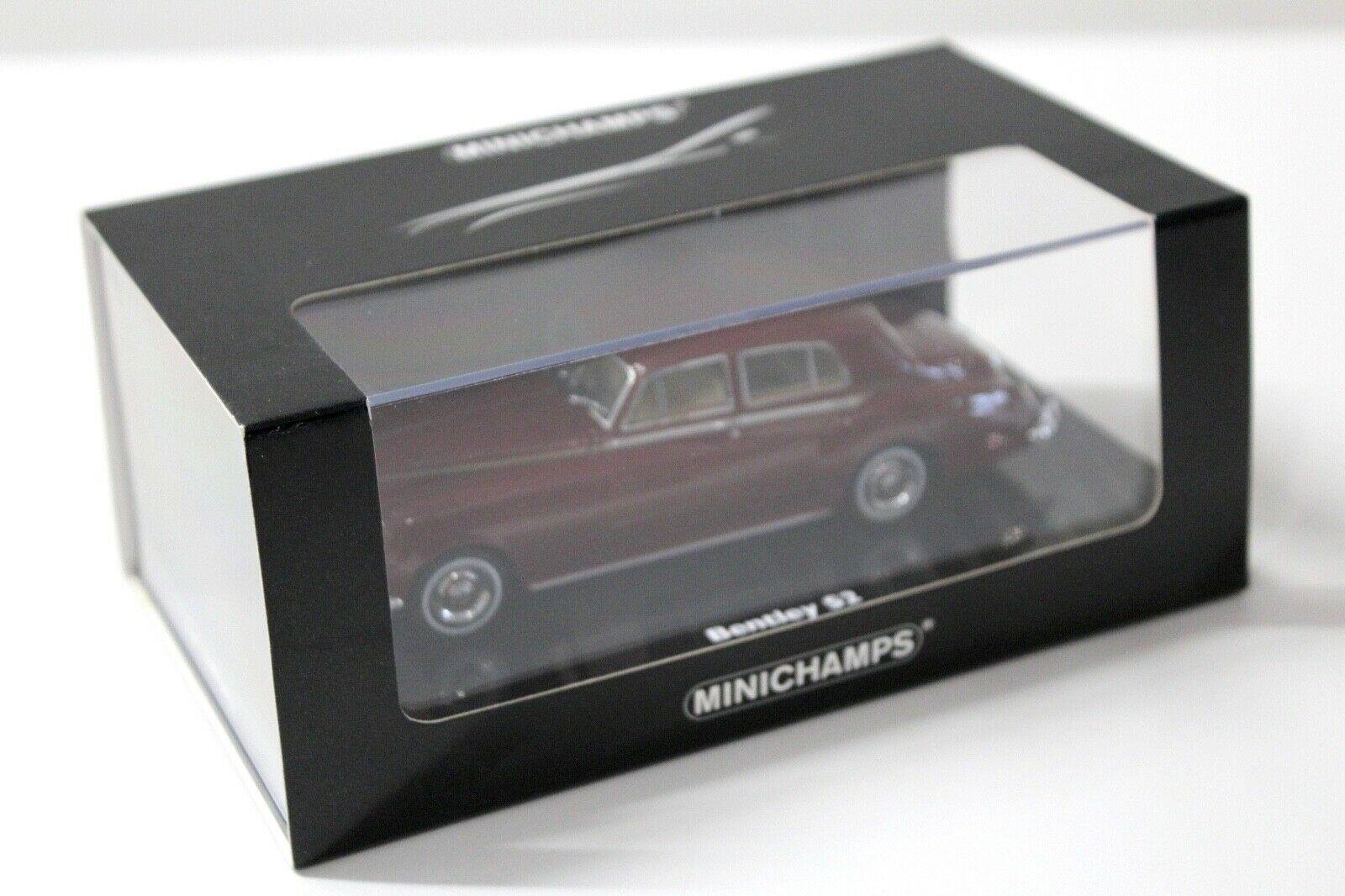 1:43 Minichamps Bentley S2 Standard Saloon 1960 red