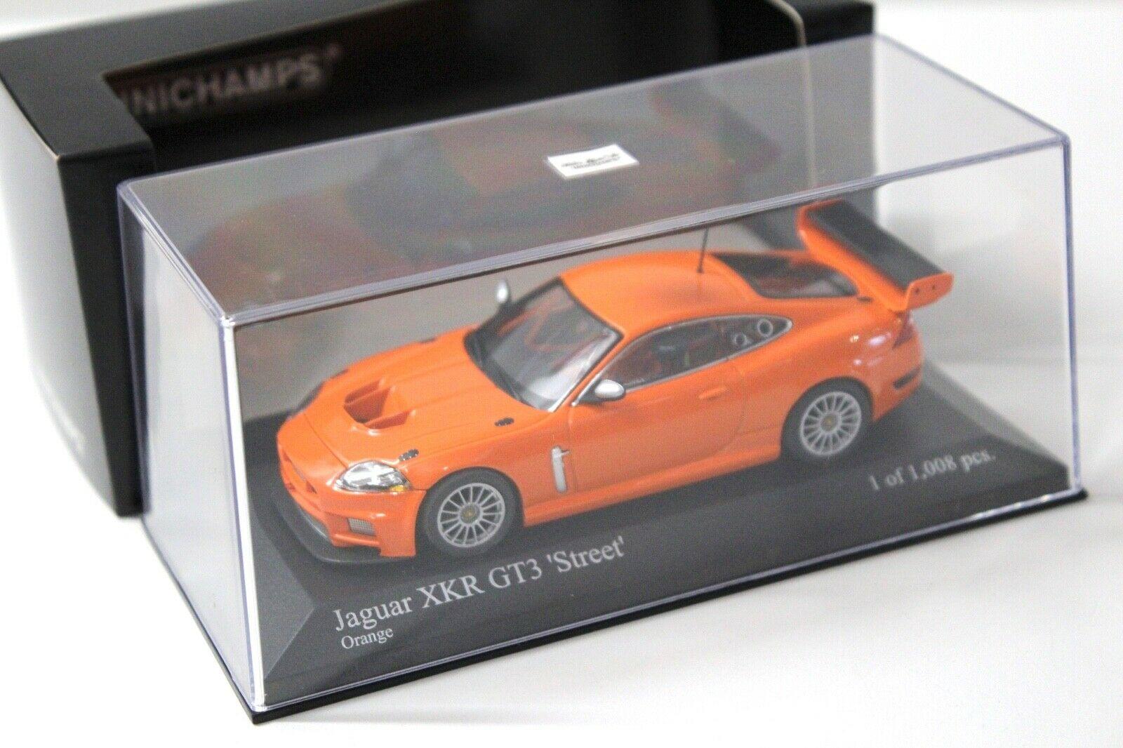 1:43 Minichamps Jaguar XKR GT3 "STREET" orange