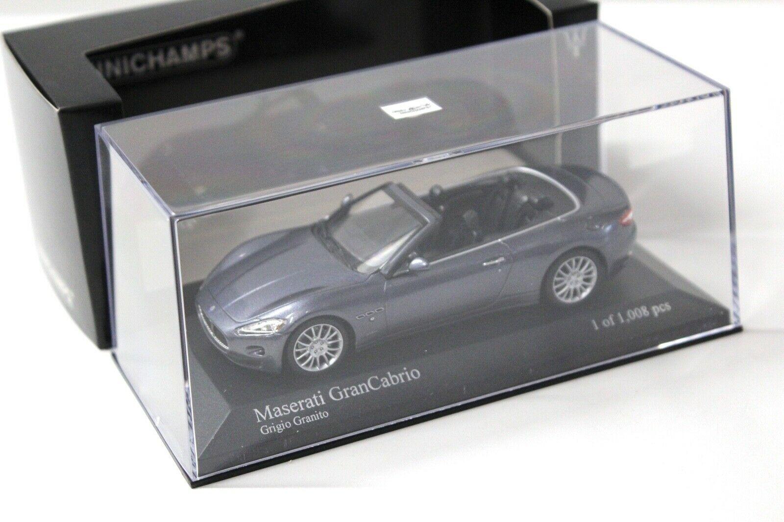 1:43 Minichamps Maserati Gran Cabrio Grigio Granito grey