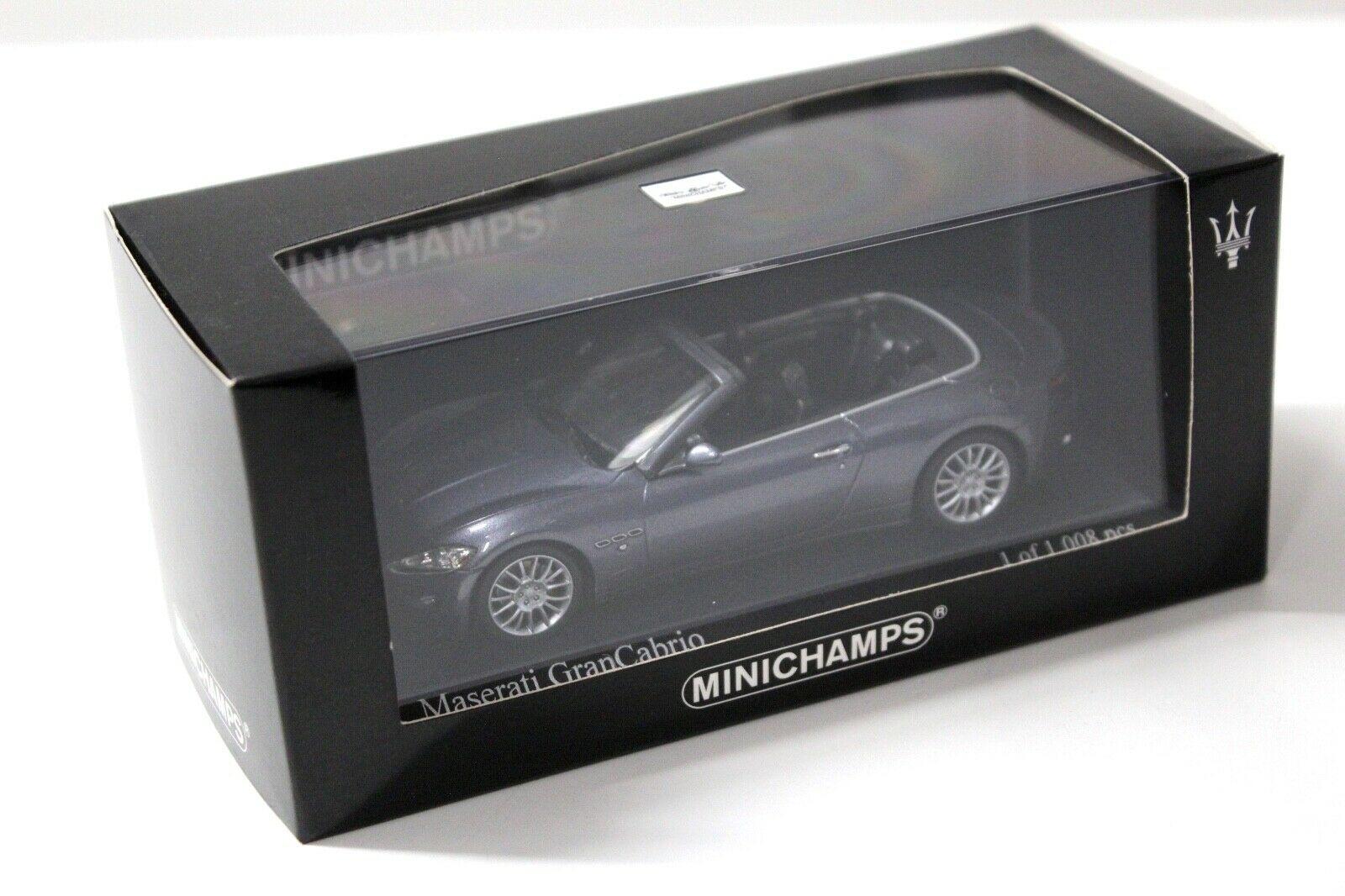 1:43 Minichamps Maserati Gran Cabrio Grigio Granito grey
