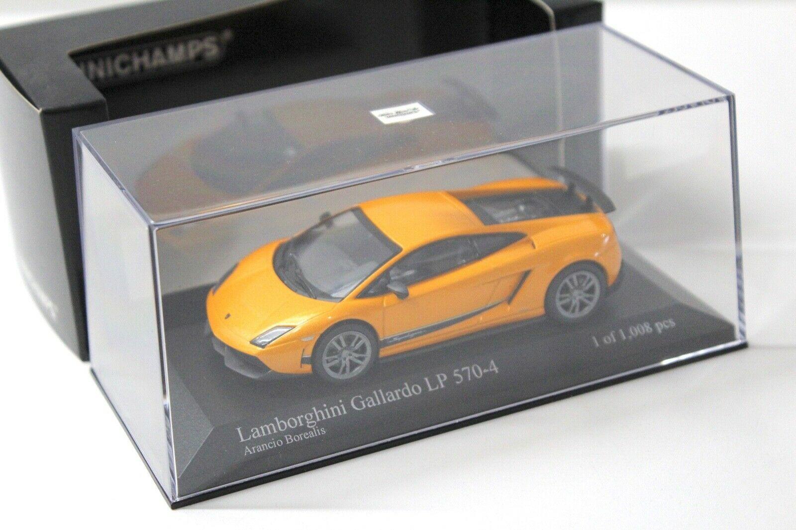 1:43 Minichamps Lamborghini Gallardo LP570-4 orange