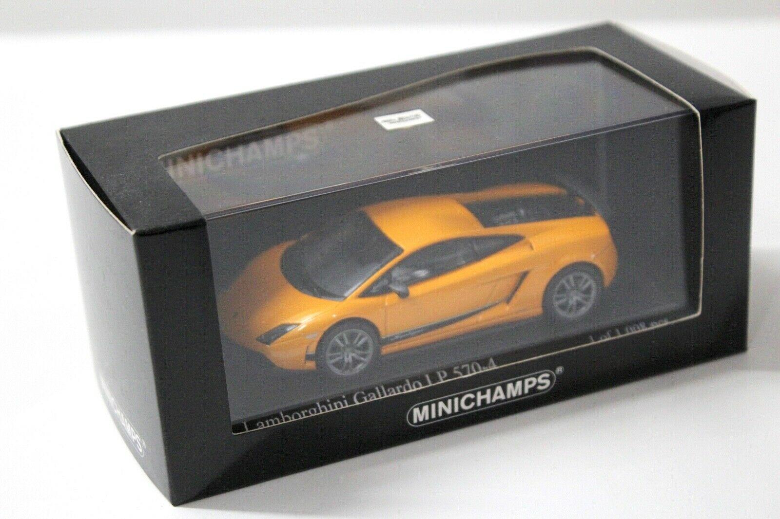 1:43 Minichamps Lamborghini Gallardo LP570-4 orange