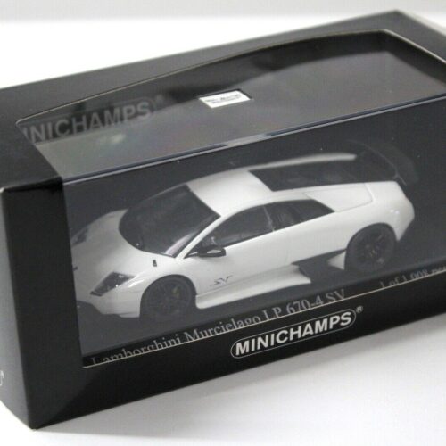 1:43 Minichamps Lamborghini Murcielago LP670-4 SV white