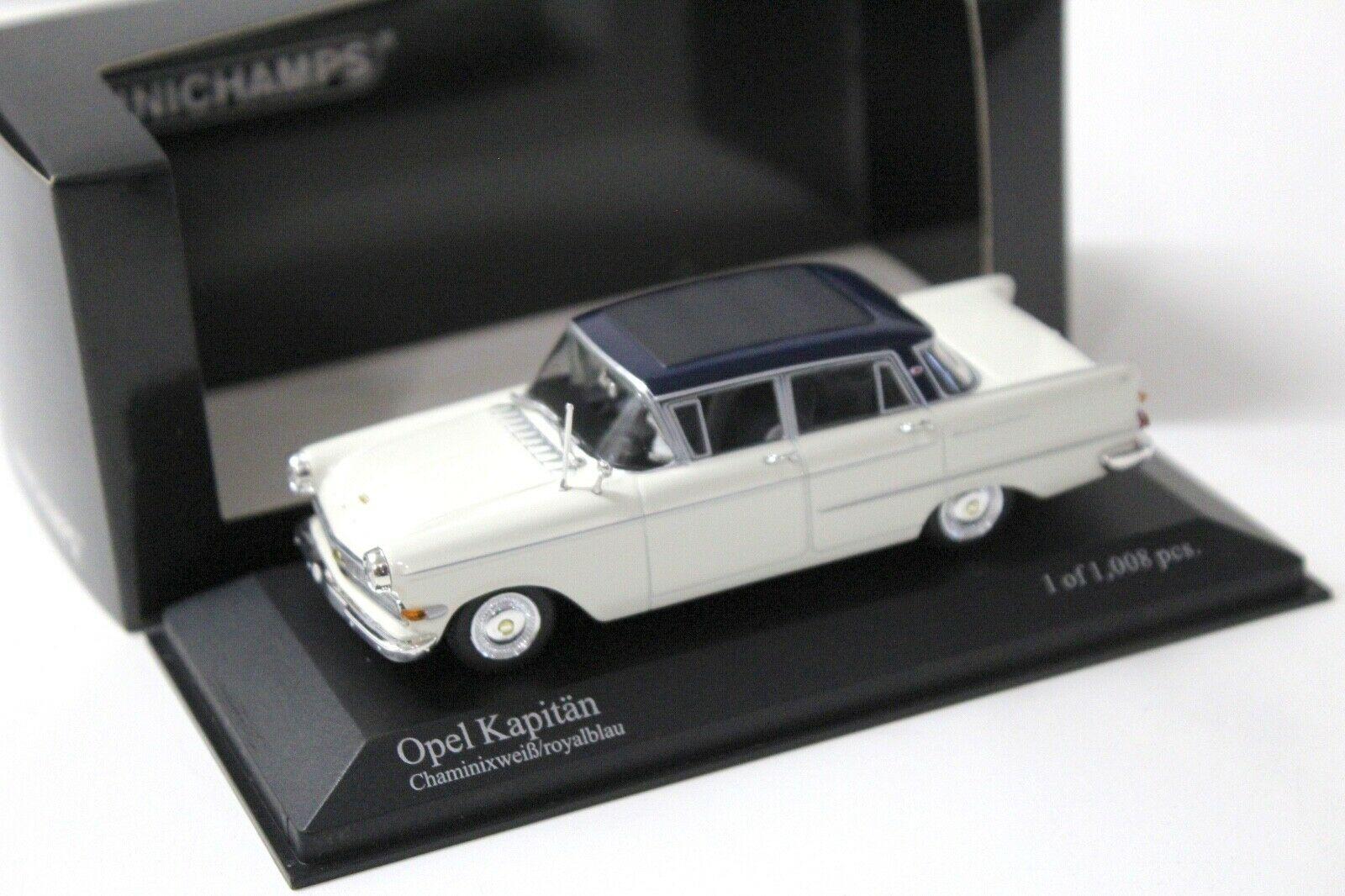 ID 35067 orig.jpg 1:43 Minichamps Opel Kapitän 1959 white/ blue
