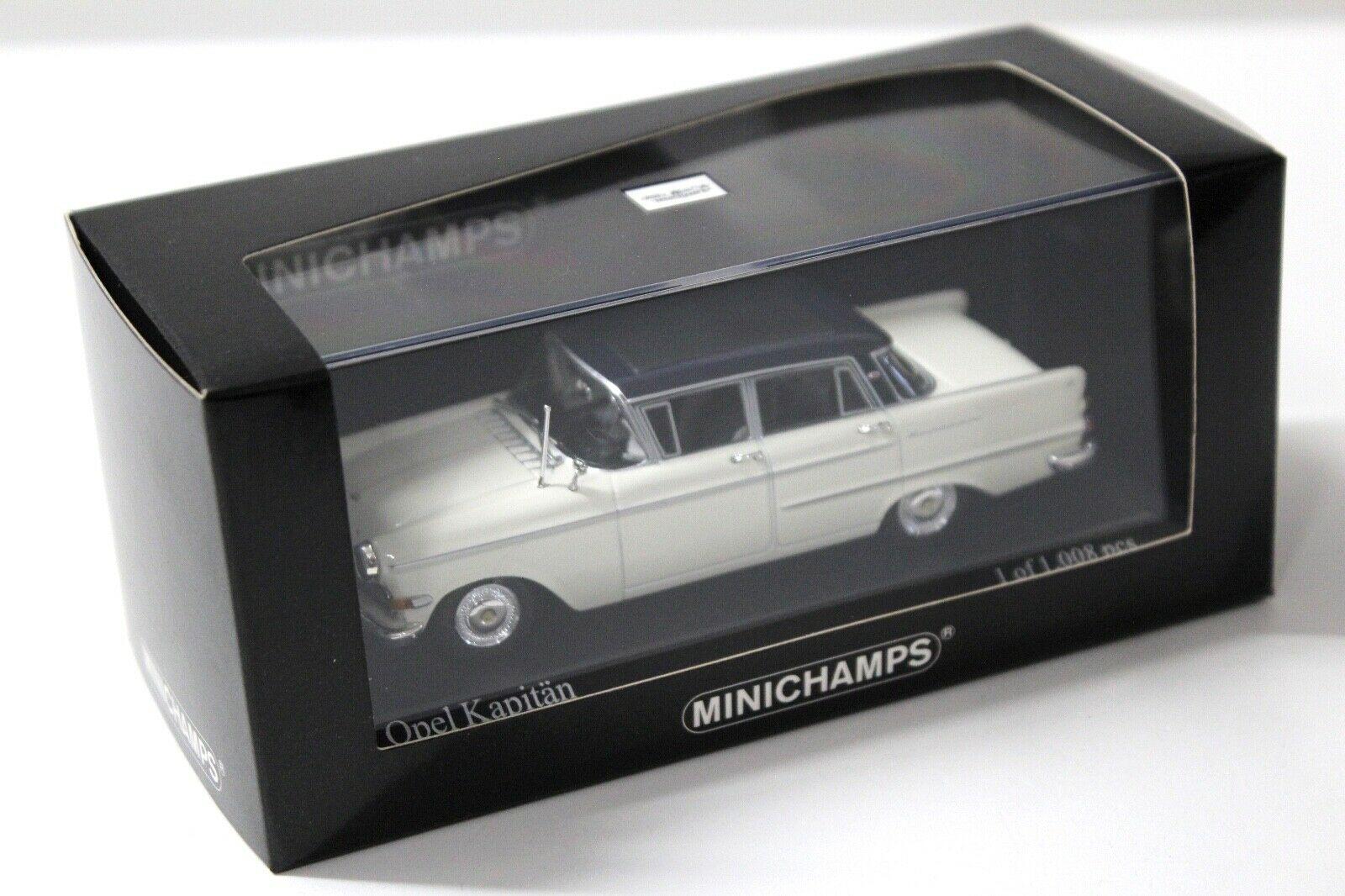 1:43 Minichamps Opel Kapitän 1959 white/ blue