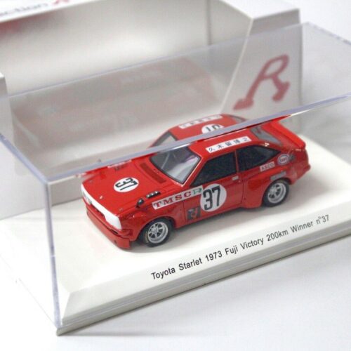 1:43 Spark Toyota Starlet 1973 Fuji Victory 200km #37 red