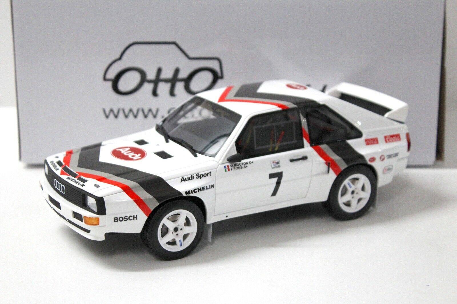 1:18 OTTO mobile OT591 Audi Sport Quattro Hill Climb Pikes Peak #7 white