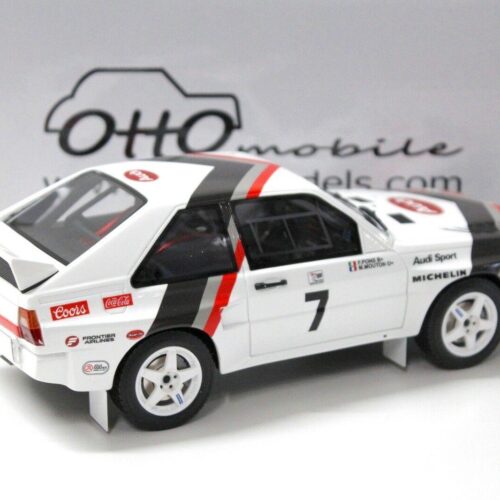 1:18 OTTO mobile OT591 Audi Sport Quattro Hill Climb Pikes Peak #7 white
