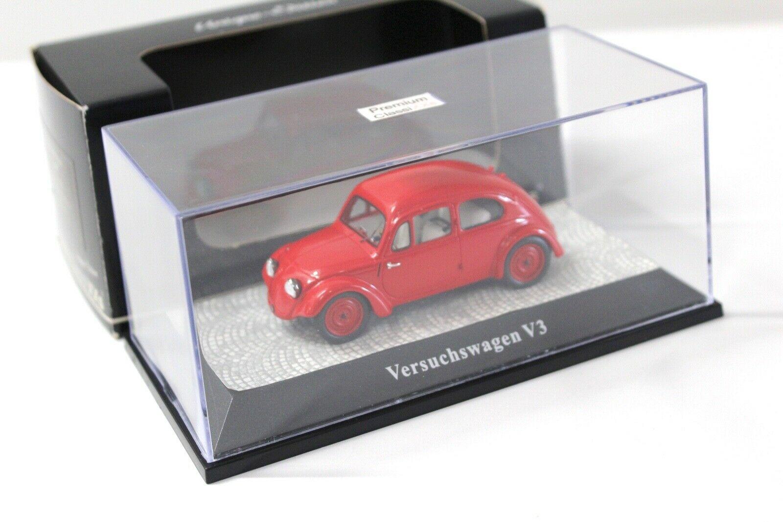 1:43 Premium ClassiXXs Versuchswagen V3 red