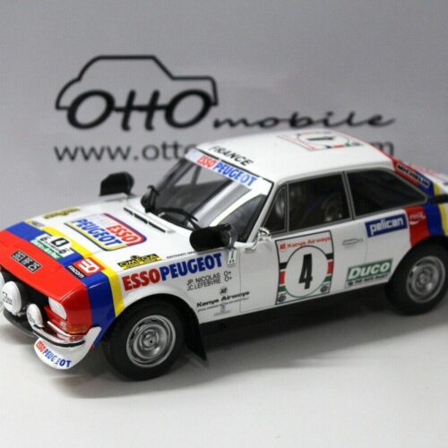 1:18 OTTO mobile OT309 Peugeot 504 Coupe V6 Gr.4 Safari Rally #4