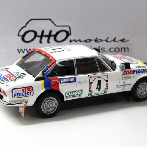 1:18 OTTO mobile OT309 Peugeot 504 Coupe V6 Gr.4 Safari Rally #4