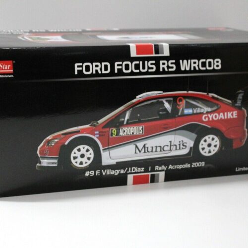 1:18 SunStar Ford Focus RS WRC08 Rally Acropolis #9