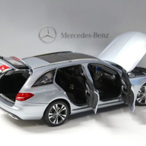 1:18 Norev Mercedes C-Klasse T-Modell silver DEALER VERSION