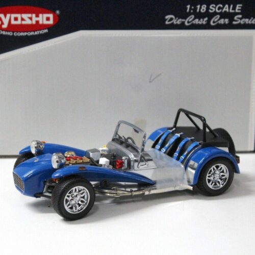 1:18 Kyosho Caterham Super Seven blue/ silver