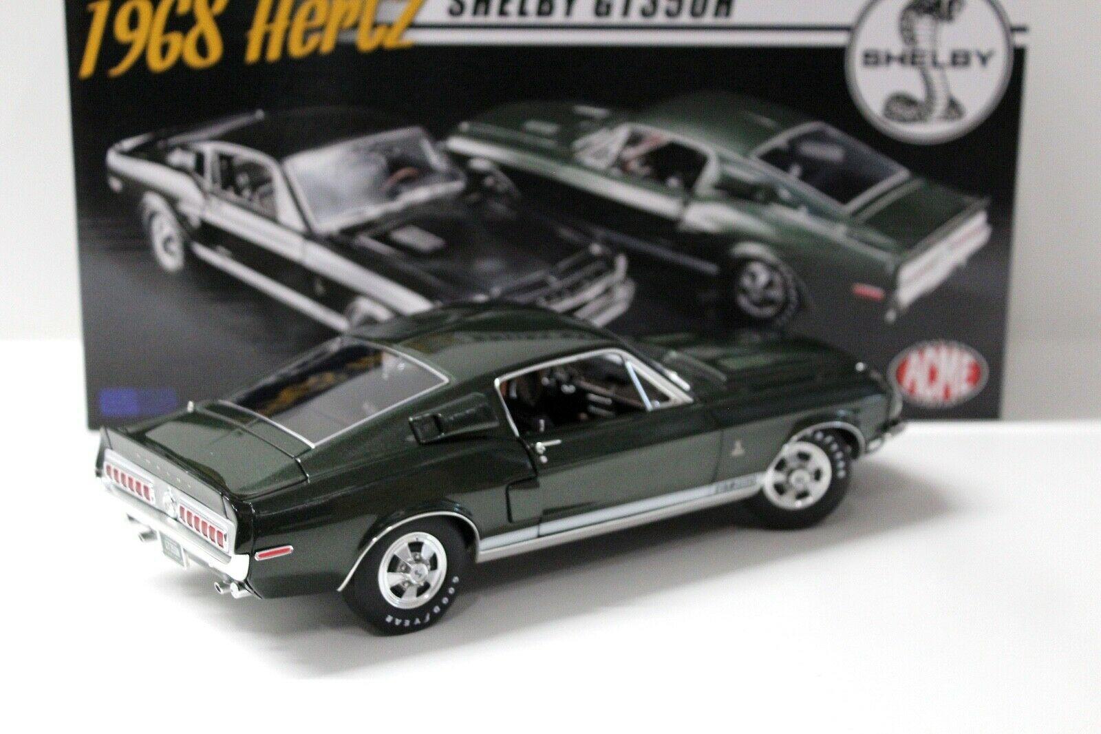 1:18 ACME 1968 HERTZ Shelby GT350H Coupe *RENT A RACER* dark green