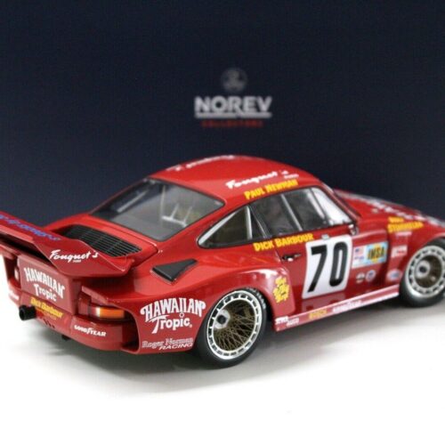 1:18 Norev Porsche 935 LeMans 24h 1979 Barbour #70 red