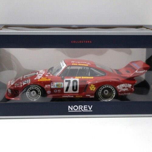 1:18 Norev Porsche 935 LeMans 24h 1979 Barbour #70 red
