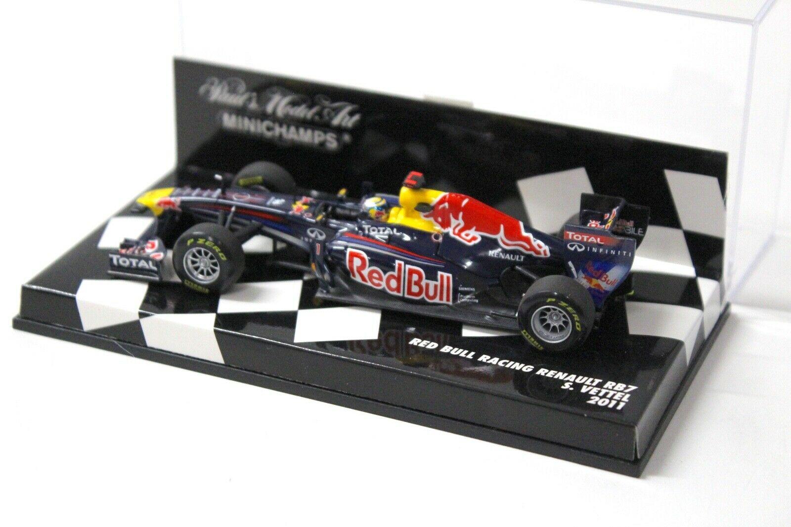1:43 Minichamps Red Bull Racing Renault RB7 Vettel 2011