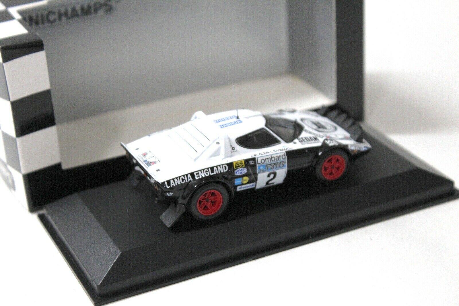 1:43 Minichamps Lancia Stratos #2 RAC Rally England Alen 1979