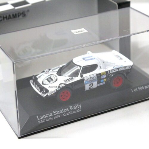 1:43 Minichamps Lancia Stratos #2 RAC Rally England Alen 1979