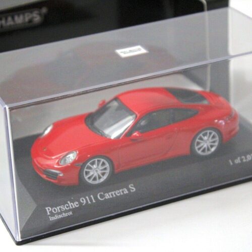 1:43 Minichamps Porsche 911 991 Carrera S Indisch red