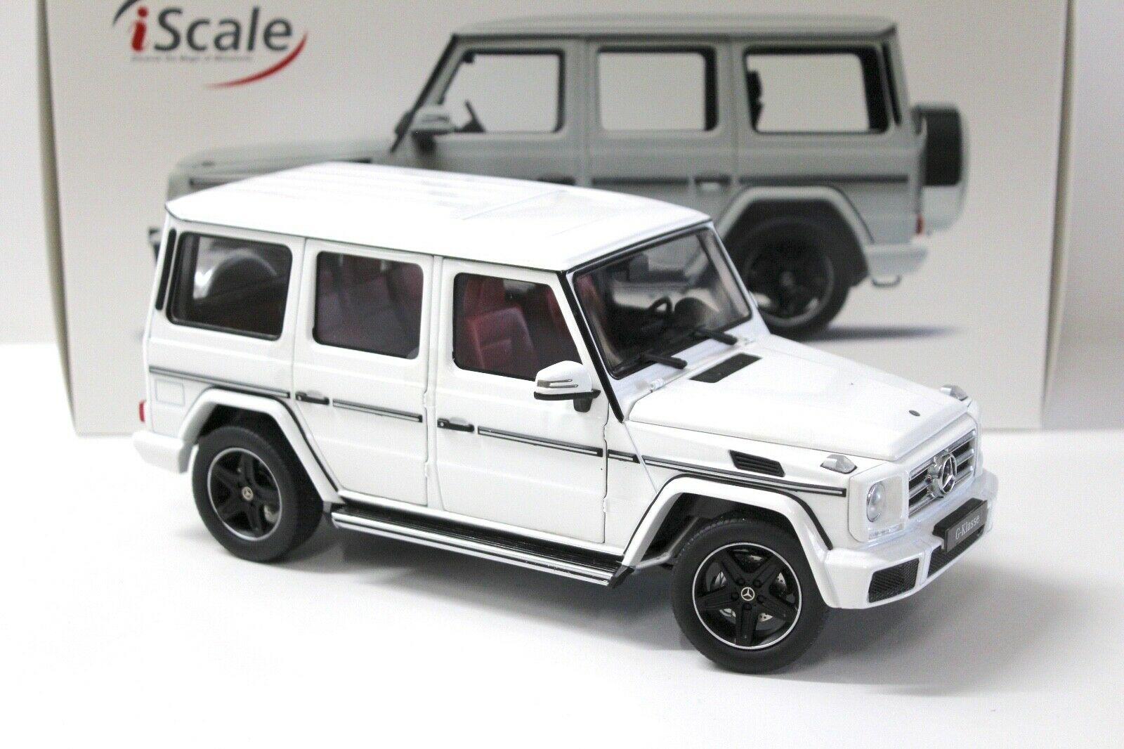 1:18 iScale Mercedes G-Klasse (W463) white 2015
