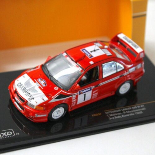 1:43 IXO Mitsubishi Lancer Evo 6 3rd Rally Australia 1999 Makinen #1