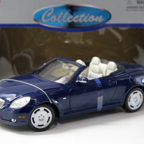 1:18 Welly Lexus SC430 Convertible dark blue