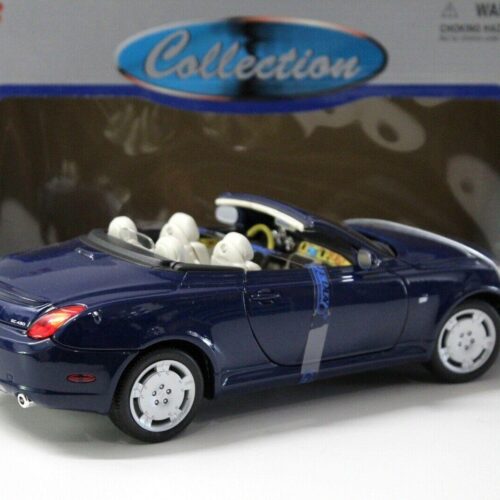 1:18 Welly Lexus SC430 Convertible dark blue