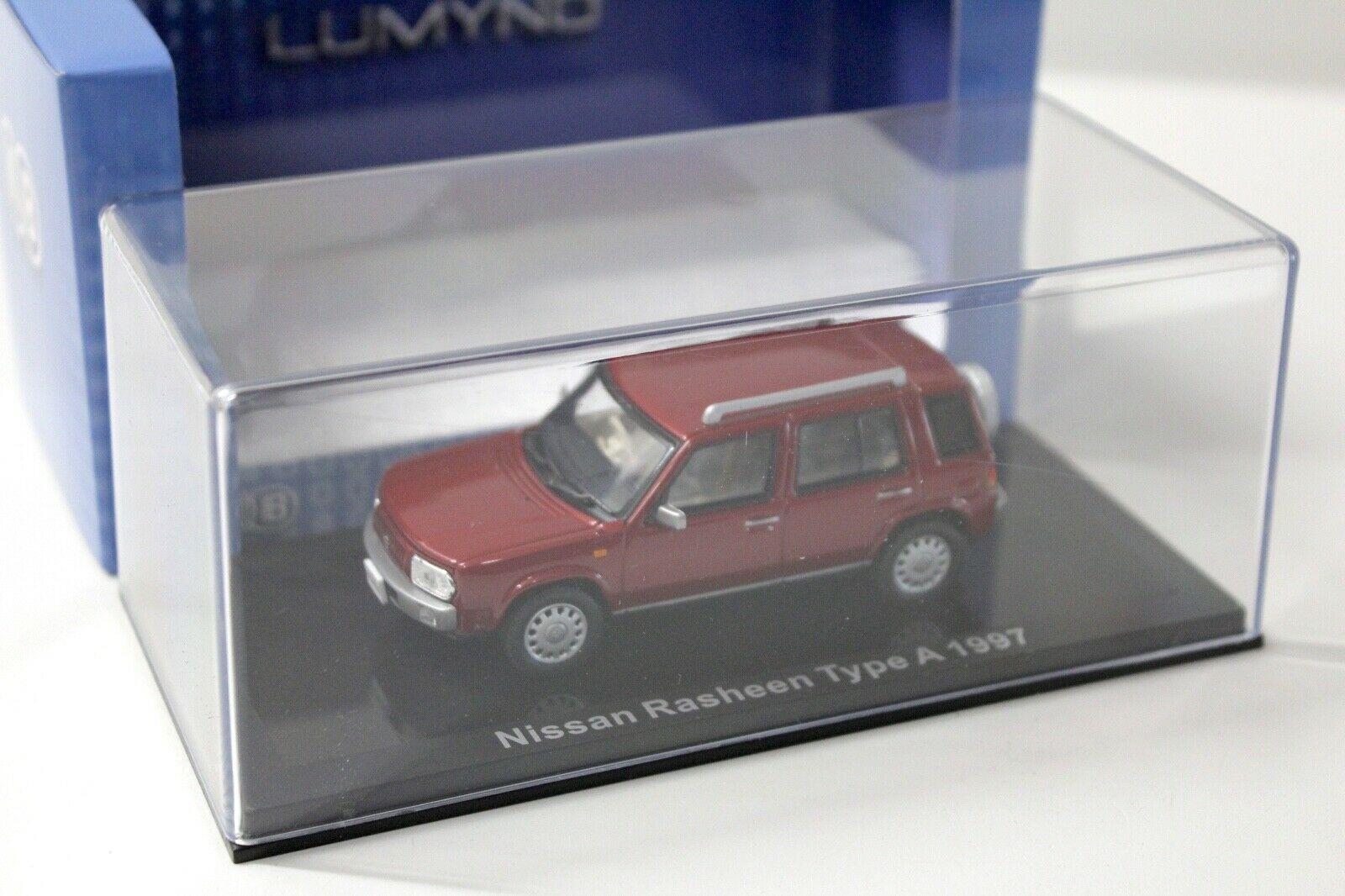 1:43 Norev Nissan Rasheen Type A 1997 dark red