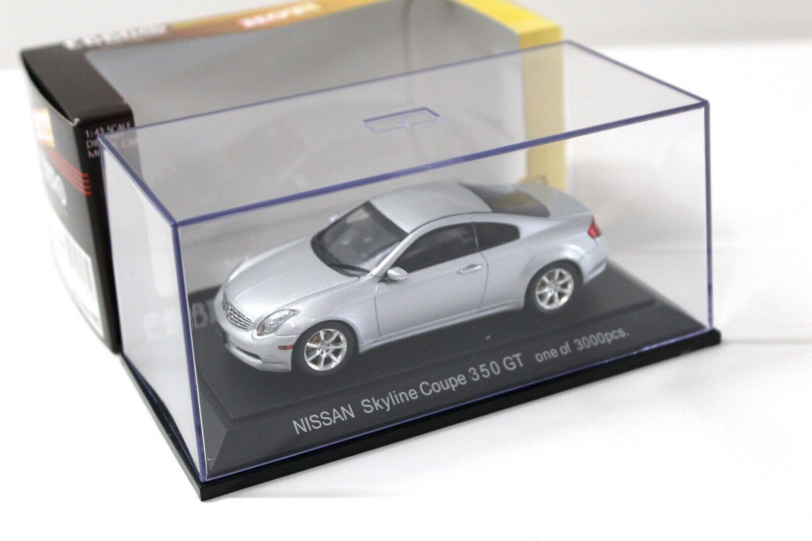 1:43 Ebbro Nissan Skyline Coupe 350 GT silver