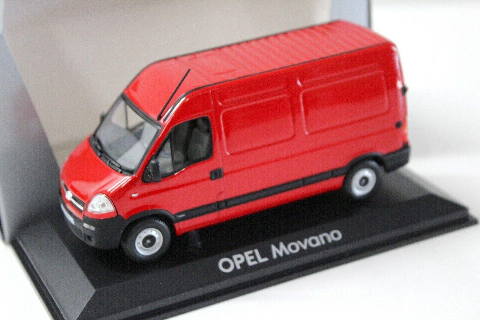 1:43 Norev Opel Movano red DEALER VERSION