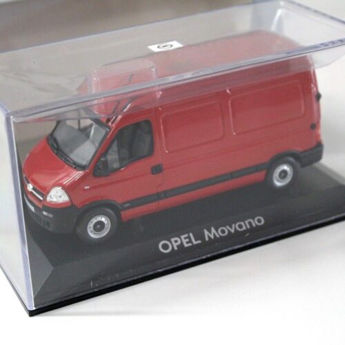 1:43 Norev Opel Movano red DEALER VERSION
