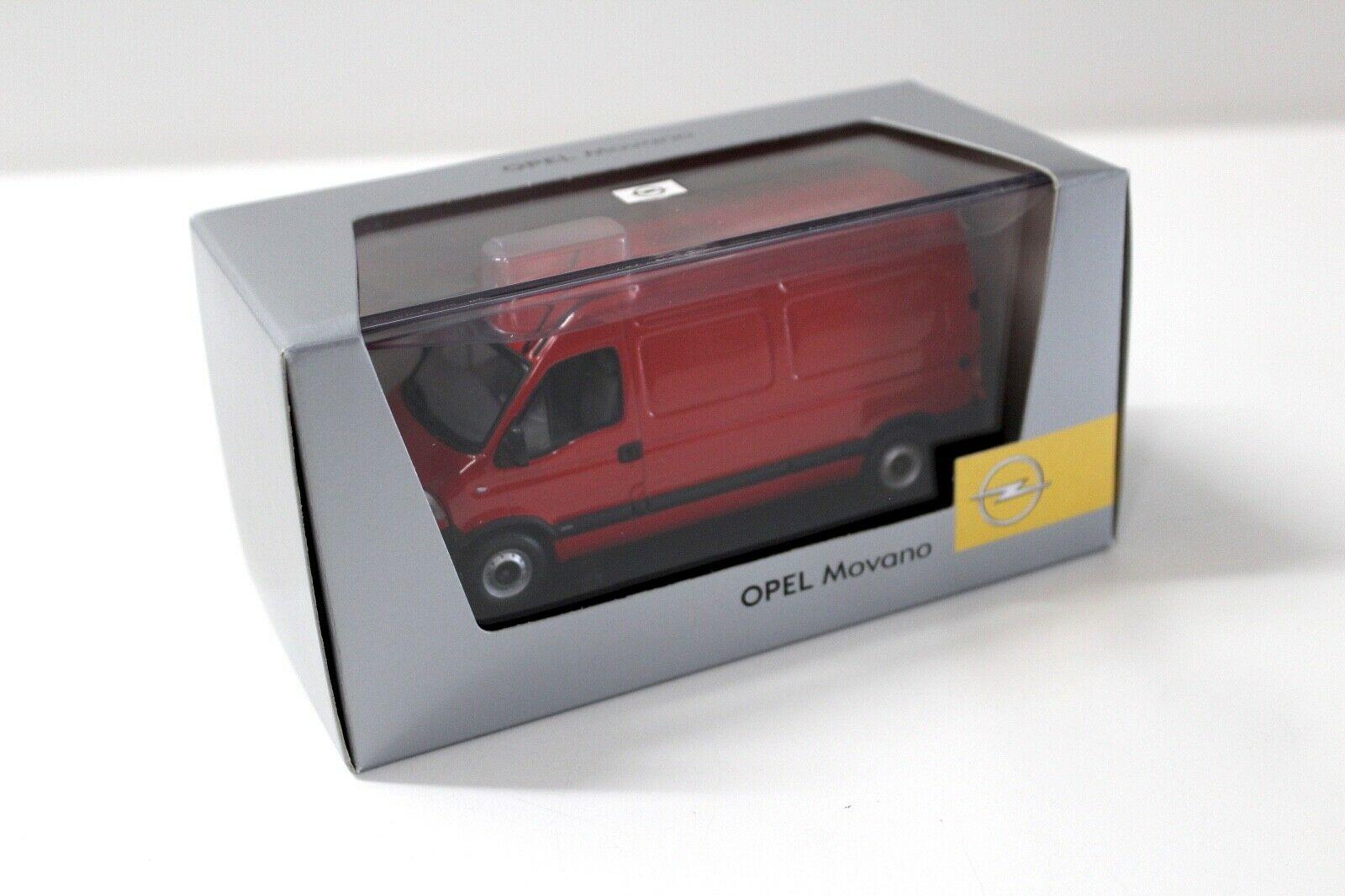 1:43 Norev Opel Movano red DEALER VERSION